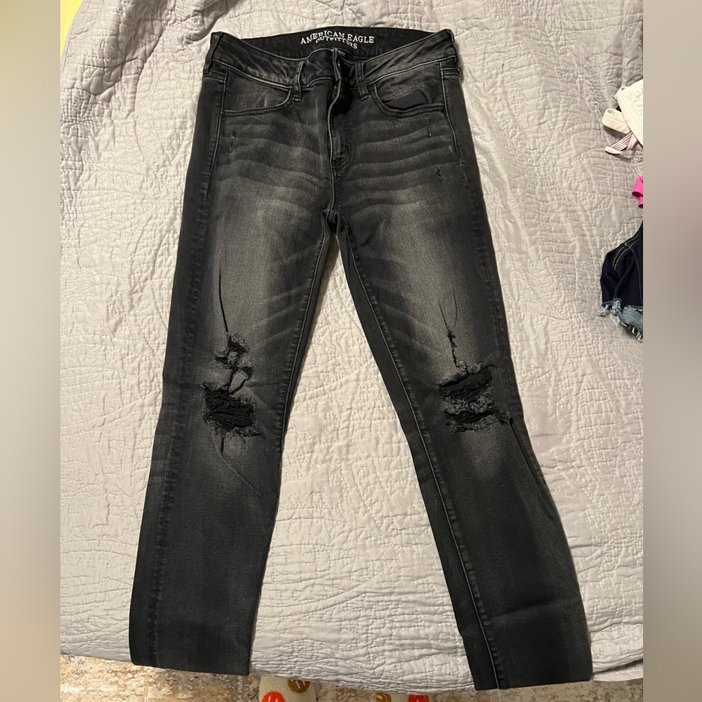 American Eagle Black Skinny Jeans